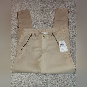 NWT Michael Kors‎ tan skinny jeans size 0